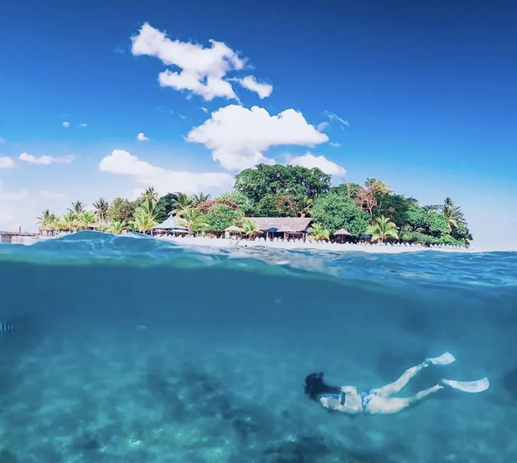 Dive resort in Vanuatu.